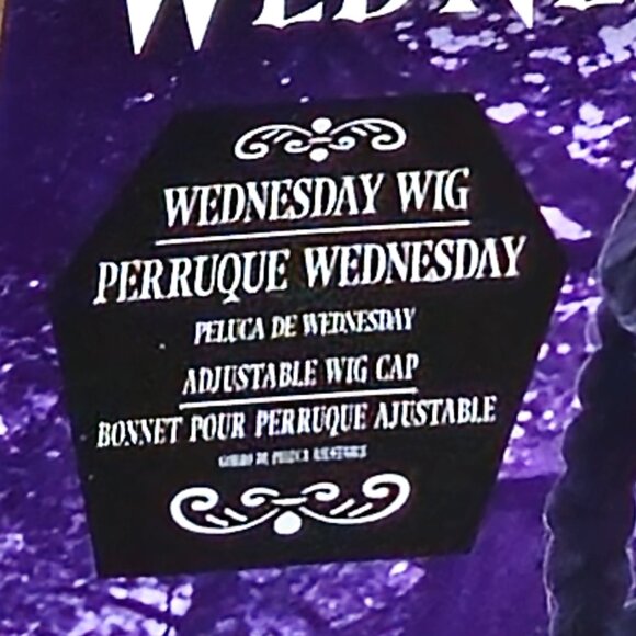 Wednesday Adams Wig - Picture 2 of 6